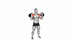 Standing Kettlebell Press